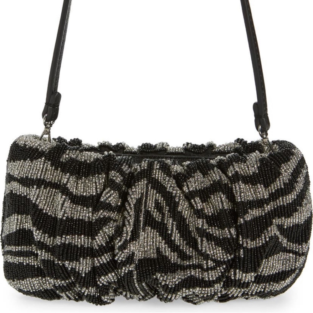 Staud Beaded Bean Shoulder Bag